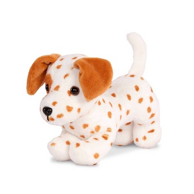 Our Generation Vacay Pup Posable 6'' Lemon Dalmatian Dog Plush for 18'' Dolls