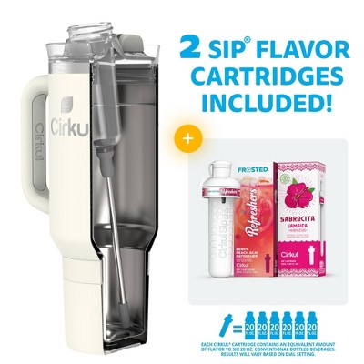Cirkul Pearl All-Day StrawSip Tumbler Starter Kit - 40oz
