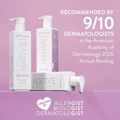 Native Sensitive Series Hypoallergenic Fragrance 24-Hour Hydrating Body Wash - Bare Jasmine - 18 fl oz