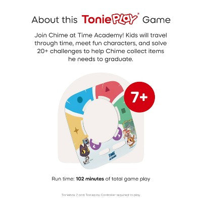tonies Tonieplay Time Academy Game: Electronic Storybooks for Creative Thinking *ADD 3 TO YOUR CART & 1 IS FREE!*