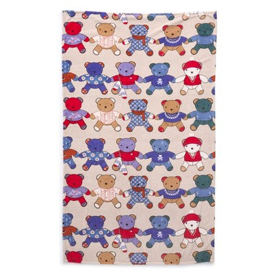 Vera Bradley FleeceThrow Blanket - Toasty Teddies