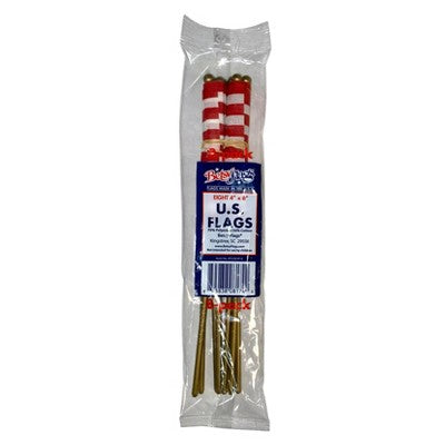 Valley Forge Flag 8pc Stick Flags