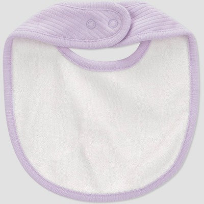 Carter's Just One You Baby Girls' 3pk Bibs - Pink/Purple