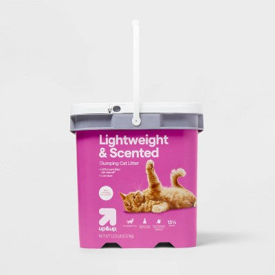 Lightweight Scented Clumping Cat Litter - 13.5lbs - up&up (LOCAL PICKUP ONLY)