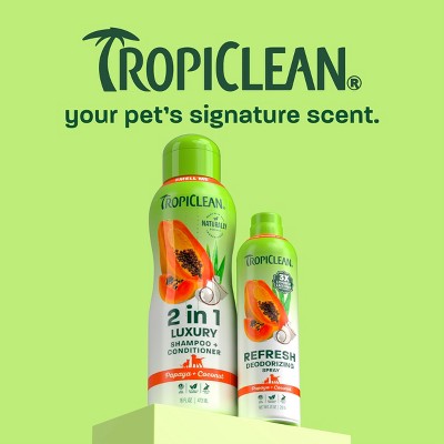 TropiClean 2-in-1 Dog Shampoo - 16oz