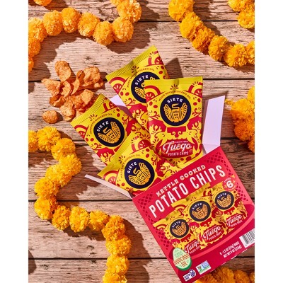 Siete Fuego Kettle Potato Chips - 9oz/6ct