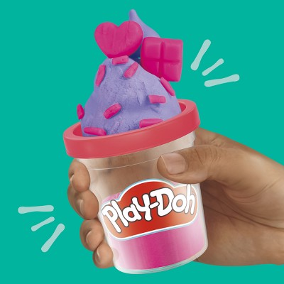 Play-Doh Treats to Go Cookie Combo Playset 2oz Cans Basket Stuffers Ages 3 and Up