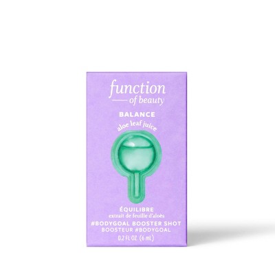 Function of BeautyBalanceBodygoal Booster Shot withAloe Leaf Juice - 0.2 fl oz