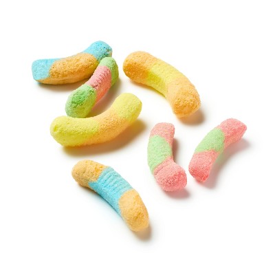 Halloween Fruity Sour Freeze-Dried Candy Worms - 3oz - Favorite Day