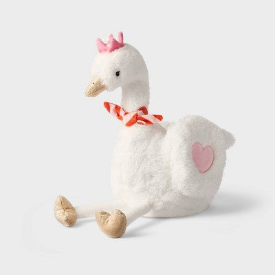 12" Princess Swan Stuffed Animal - Gigglescape