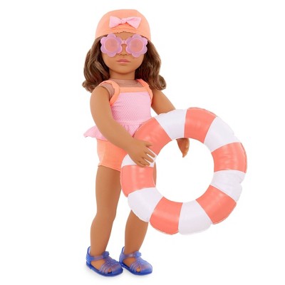 Our Generation Floaty Fun Swimsuit Outfit for 18'' Dolls