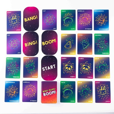 Taco Cat Games Bing Bing Boom Card Game: Musical Chairs for Cards, 2-6 Players