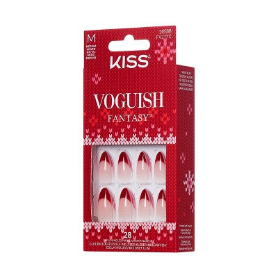 Kiss Nails Voguish Fantasy Fake Nails - Little Elves - 33ct