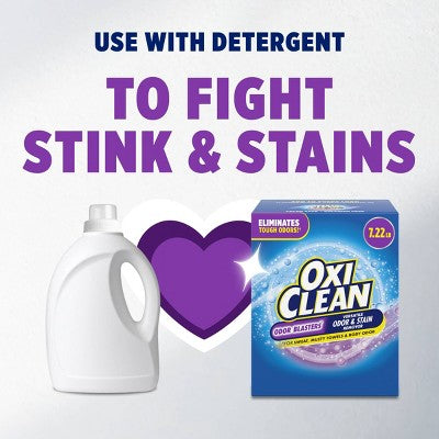 OxiClean Odor Blasters Versatile Odor and Stain Remover Powder - 7.22lbs