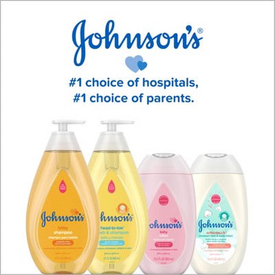 Johnson's Cotton Touch Face & Body Lotion - 13.6 fl oz