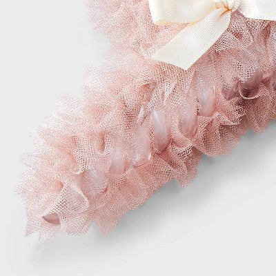 Organza with Satin Bow Hair Claw Clip - Wild Fable Pink