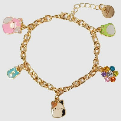 Girls' Squishmallows Charm Bracelet