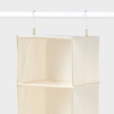 Hanging Closet 6 Shelf Ivory - Brightroom