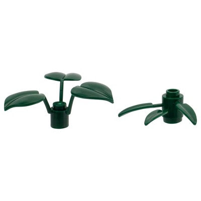 BLDR Forest Pack Accessory Set: Creative Thinking Toy Building Components, ABS Material, 84 Pieces