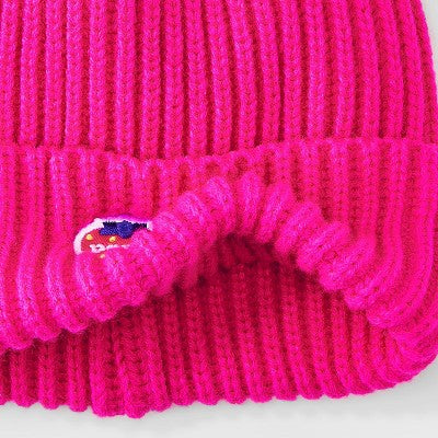 Adult Poppi Strawberry Graphic Beanie - Pink