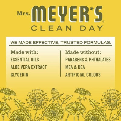 Mrs. Meyer's Clean Day Dandelion Dish Soap - 16 fl oz
