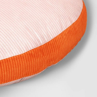 9" x 17" Half Moon Shaped Throw Pillow Pink - Room Essentials