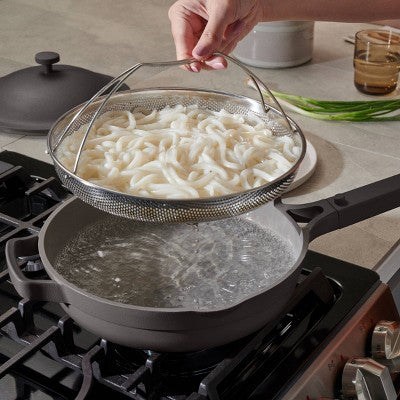 Our Place 2.6qt 10.5" Ceramic Nonstick Always Pan 2.0 - Char: Nonstick Cookware, Induction Safe, Includes Lid & Spatula