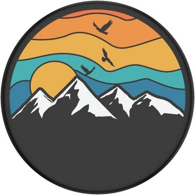 PopSockets PopGrip Cell Phone Grip & Stand - Mountain