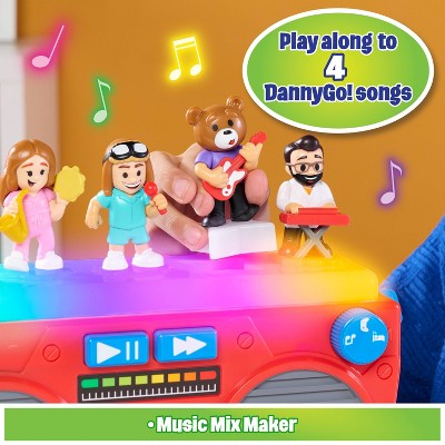 Danny Go! Music Mix-Up Boombox Interactive Sound Toy for Preschool and Elementary School Kids Inspired by Danny Go! Show