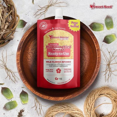 Nature's Way Bird Products 8.5oz Sweet-Nectar Hummingbird Bag Ready-to-Use