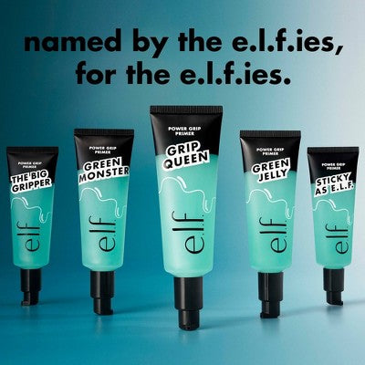 e.l.f. Jumbo Power Grip Primer - 2.5 fl oz: Dewy Finish, Paraben-Free, Vegan, Gel Formula