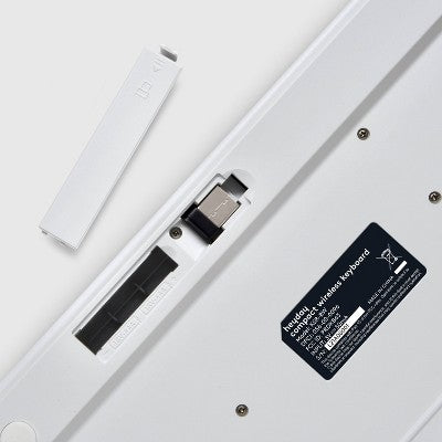 Wireless Keyboard - heyday - Black/White