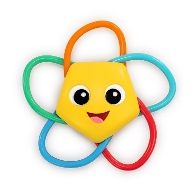 Baby Einstein Ocean Explorers Soothing Star Teether & Rattle Toy - 0-36 Months: BPA-Free, Fine Motor Skills, Easy To Grip