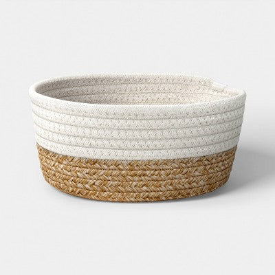 Gifting Decorative Basket Cream - Brightroom