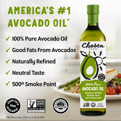 Chosen Foods 100% Pure Avocado Oil - 25.4 fl oz
