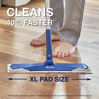 Bona Heavy Duty Multi-Surface Dry Cloth Refills for Floor Sweeping and Cleaning - 14ct