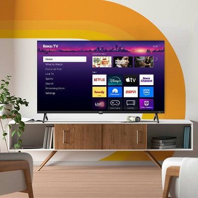 Hiro Roku TV 40" 1080p Full HD Smart TV Flat Screen LED Television with Roku TV and Dolby Audio for Streaming (LOCAL PICKUP ONLY)