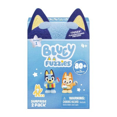 Bluey Fuzzies Surprise Figure 2pk