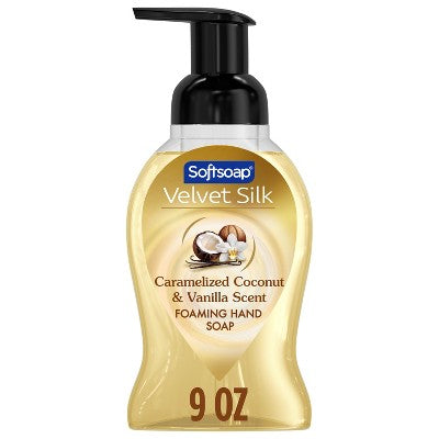 Softsoap Velvet Silk Caramelized Coconut & Vanilla Foaming Hand Soap - 9 fl oz