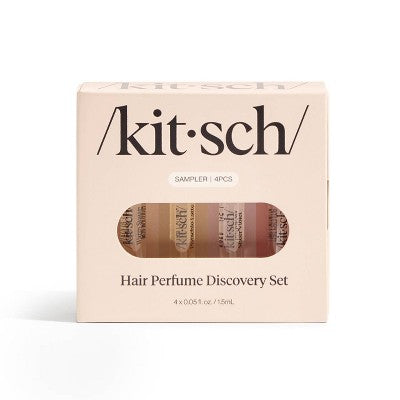 Kitsch-Mass Hair Perfume Mists Discovery Set - 4 x 0.05 fl oz