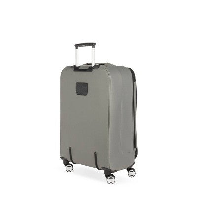 SWISSGEAR Zurich Softside Medium Checked Spinner Suitcase - Iron Gray (LOCAL PICKUP ONLY)