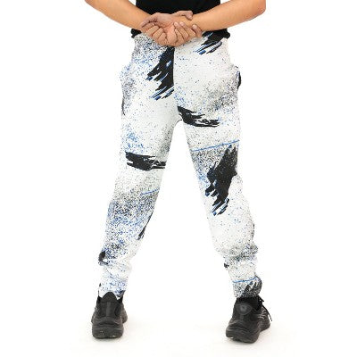 NFL Carolina Panthers Zubaz Men's Confetti Screen Print Pants - S