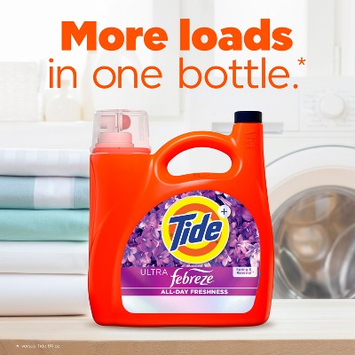 Tide Liquid High Efficiency Spring & Renewal Liquid Laundry Detergent 83 Loads - 117 fl oz
