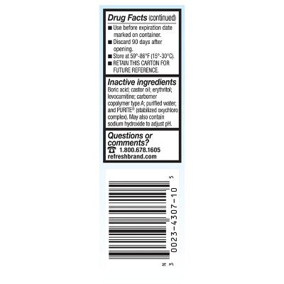 Refresh Optive Advanced Eye Drops - 10ml