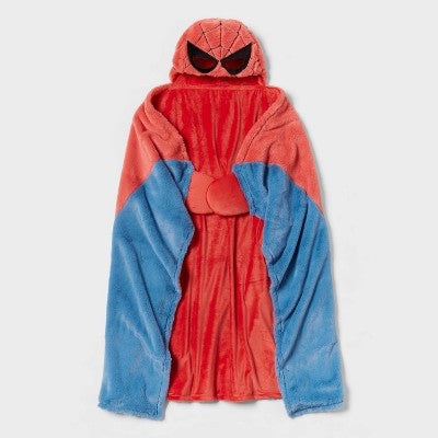 Marvel Spider-Man Kids' Hooded Blanket - The Marvel Collection by Pillowfort