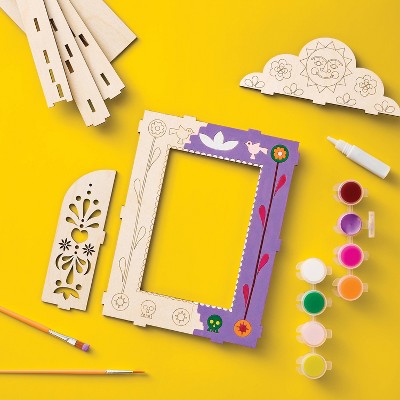 Dia de Muertos Craft Wood Mini Ofrenda Painting Kit - Mondo Llama