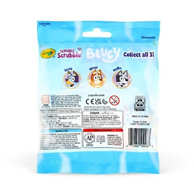Crayola Scribble Scrubbies Bluey Stocking Stuffer