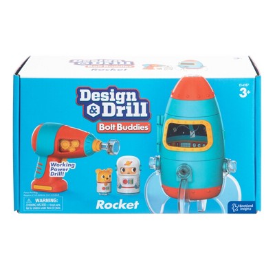 Educational Insights Design & Drill Bolt Buddies Rocket: Science Kit