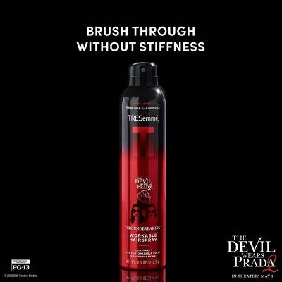 TRESemme Devil Wears Prada Workable Hairspray - 8.5 oz