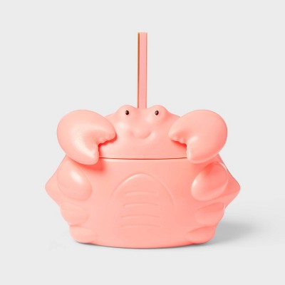 20 fl oz Figural Crab Tumbler - Sun Squad